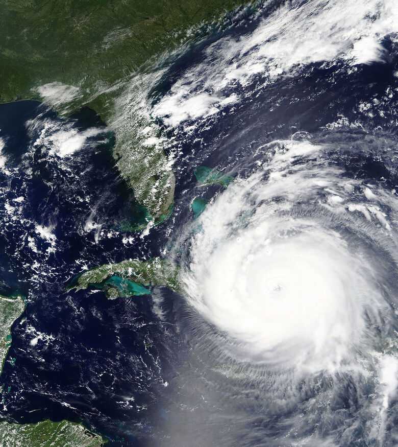 Hurricane Damage Attorney in Miami, Florida (FL) - Ariel view of hurricane