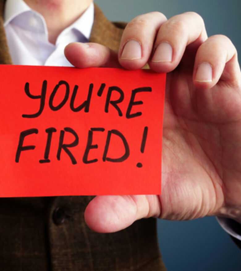 Wrongful Termination - you're fired!