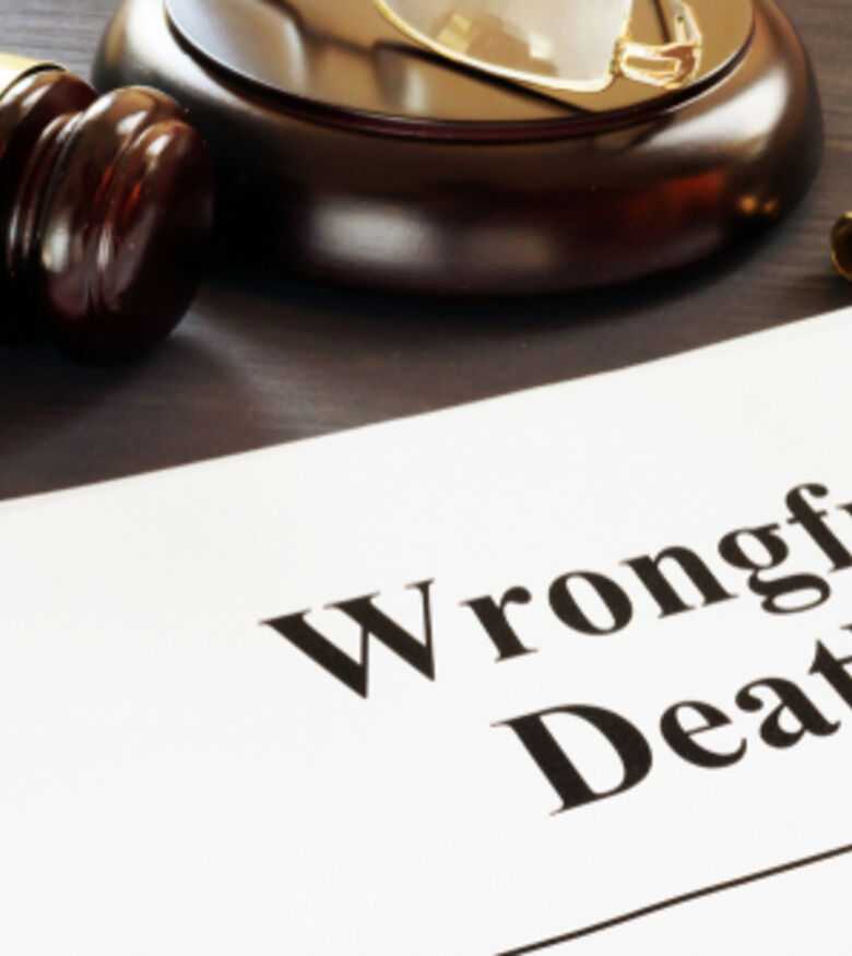 Wrongful Death Attorney in Las Vegas - Wrongful death report and gavel