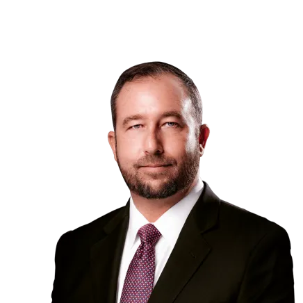 Headshot of Dylan Fleming, a Melbourne-based personal injury lawyer at Morgan & Morgan