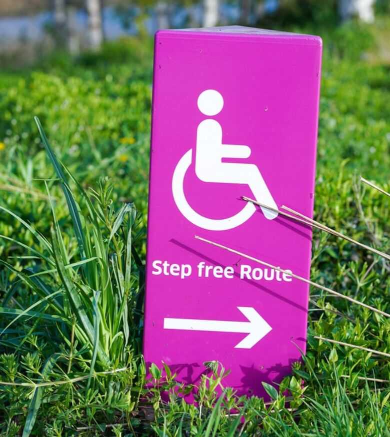 Social Security Disability Lawyers in Alpharetta, GA - disability sign near lawn
