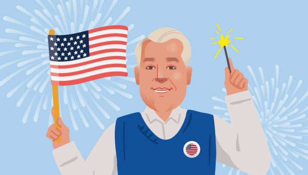 The Memorial Day Safety Guide - John Morgan with USA flag and beer