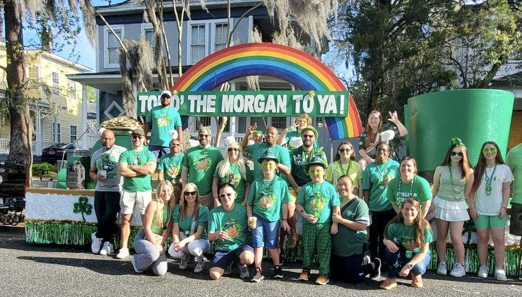 Morgan & Morgan Goes Green for Savannah’s 200th Anniversary St. Patrick’s Day Parade