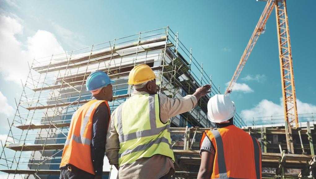 A Handbook for On-the-Job Injuries - construction workers around the site