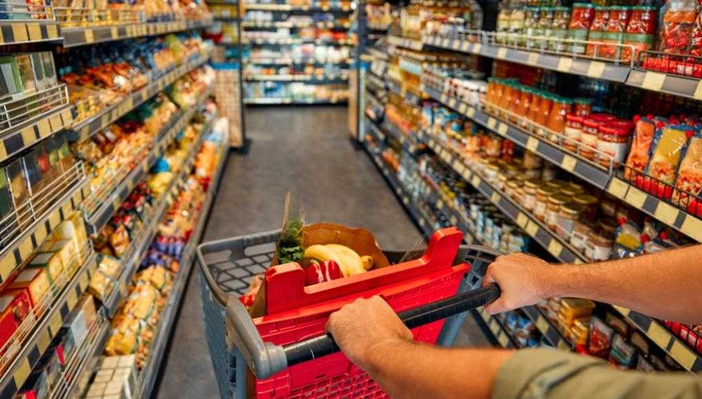 shopping in the supermarket