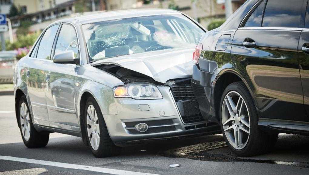 Car that was rear ended