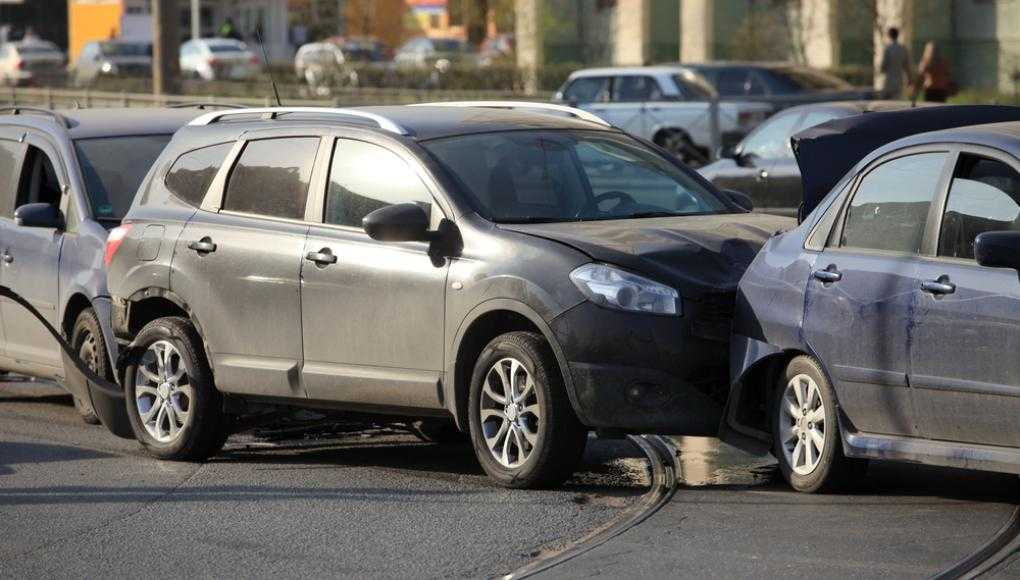 Multi-car accident