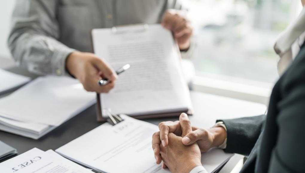 wildfire lawyer helping client