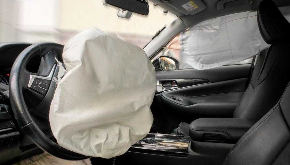 deployed airbag