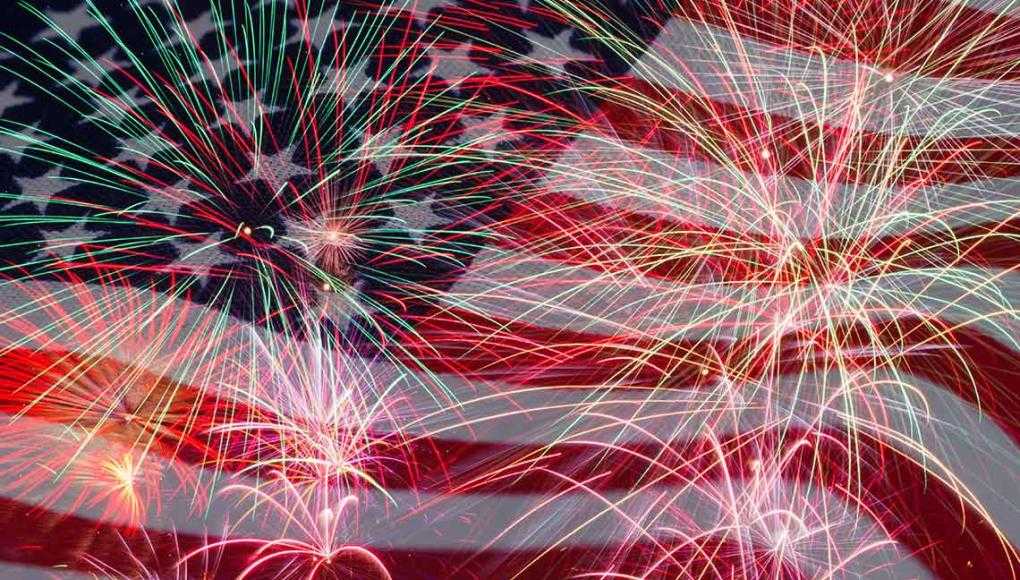 How to Safely Enjoy 4th of July Activities in St. Petersburg - Flag and Fireworks