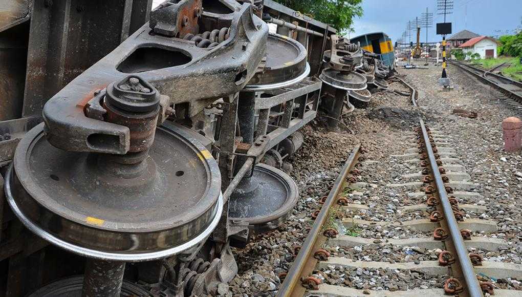 Derailed Train