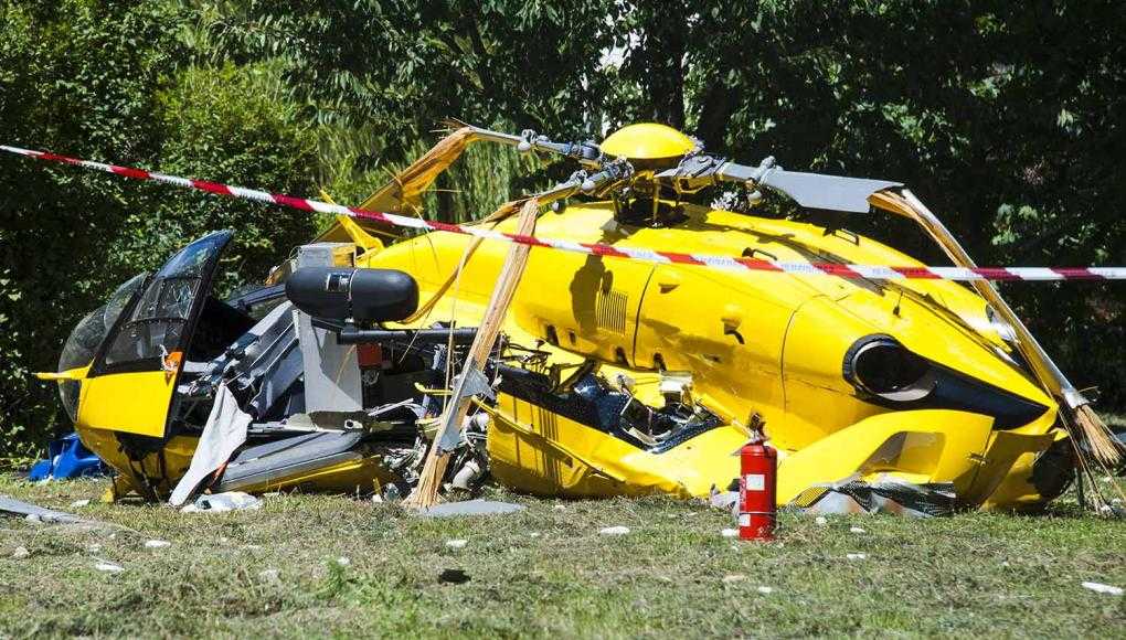 Crashed Helicopter