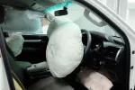 airbags deployed in a car