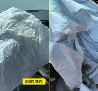 airbag deployed