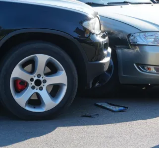 hit and run accident scene