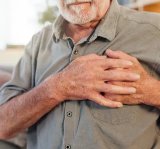 chest pain after car accident