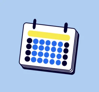 Illustration of a calendar