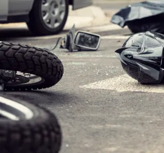 Motorcycle accident