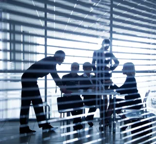 conference room with Executive Employees