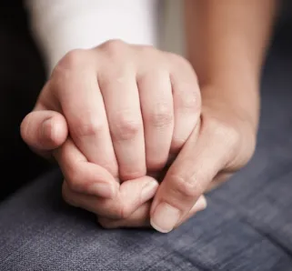 showing a survivor support