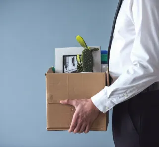 Getting fired from a job