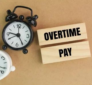 Overtime pay concept
