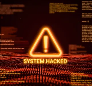 system hacked message