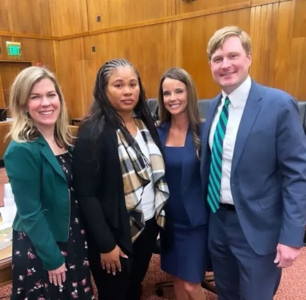 Jennifer and her Morgan & Morgan attorneys