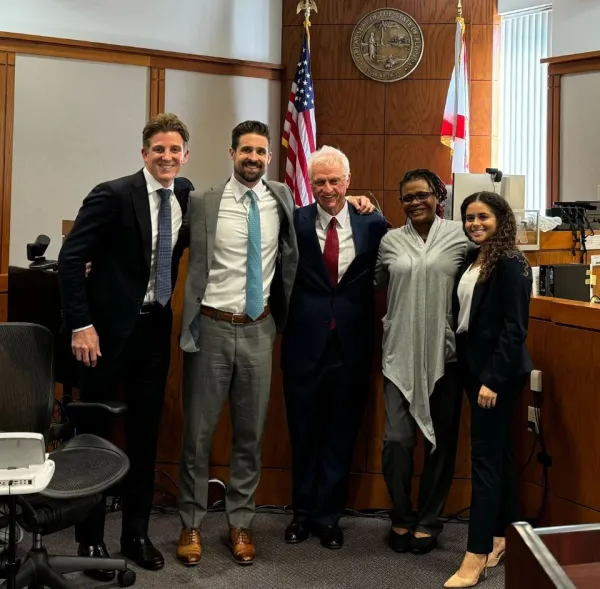 Jessica and her morgan and morgan attorneys