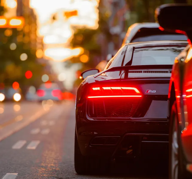 Cars Tailgating in Philadelphia