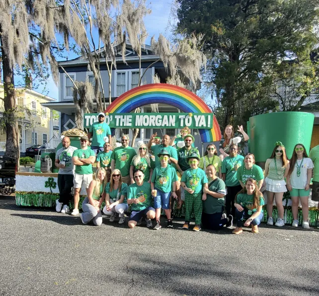 Morgan & Morgan Goes Green for Savannah’s 200th Anniversary St. Patrick’s Day Parade