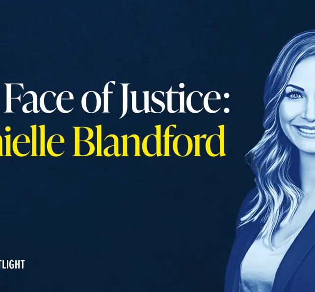 The Face of Justice: Meet Danielle Blandford