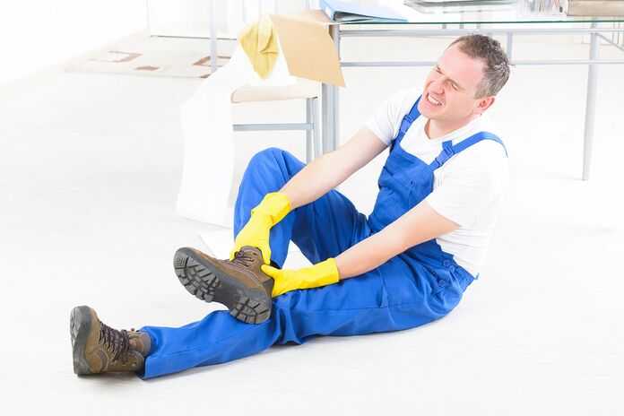 Workers' Compensation Laws in California - workers injured on floor