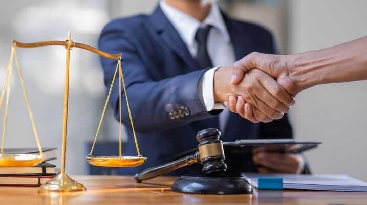Understanding Unusual Legal Cases - lawyer shaking client's hand