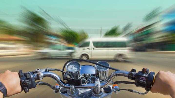 New Florida PIP Law: How It Affects Injured Motorists' Rights - Speeding Motorcycle 