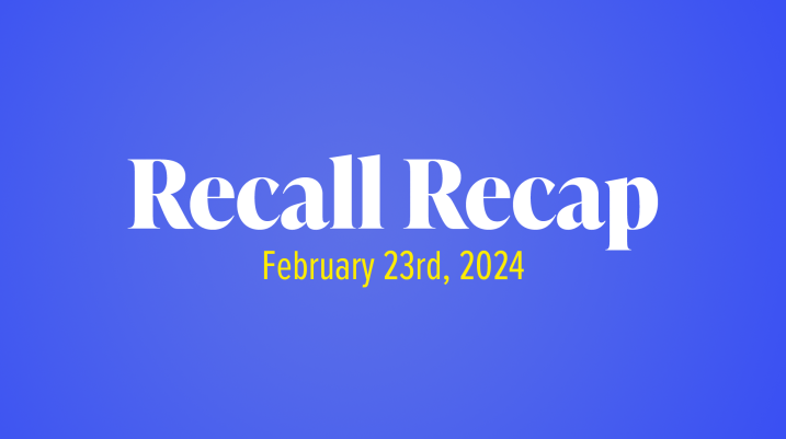 The Week in Recalls: February 19, 2024 - Recall Recap