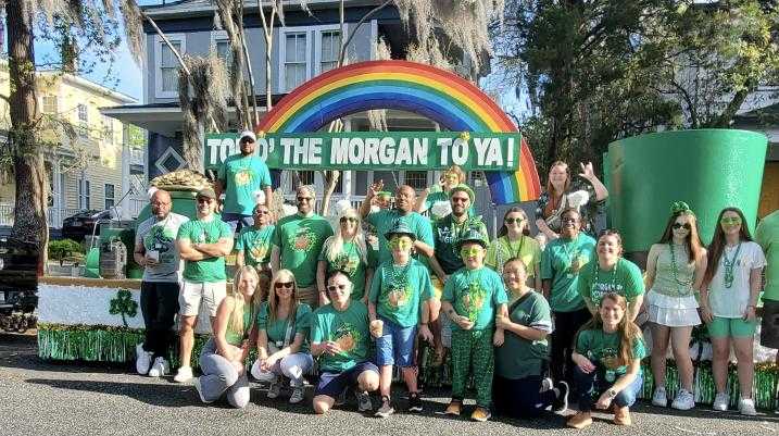 Morgan & Morgan Goes Green for Savannah’s 200th Anniversary St. Patrick’s Day Parade