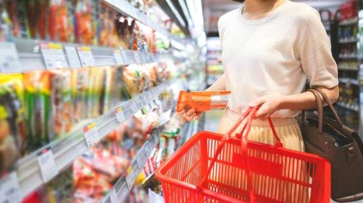 shopping in the supermarket