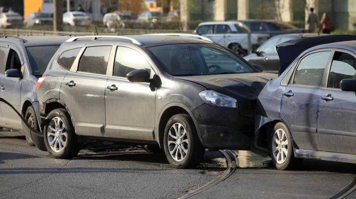 Multi-car accident