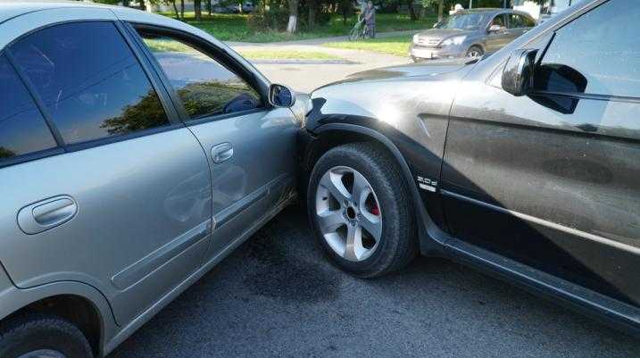 Cars crashed into each other