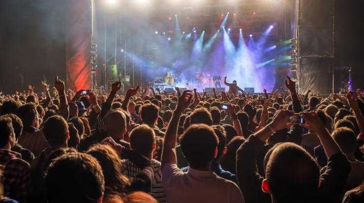 Crowd at a concert