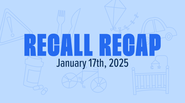 The Week in Recalls: Week of January 17th, 2025