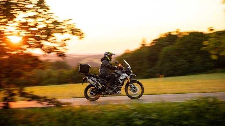 motorcycle on a highway