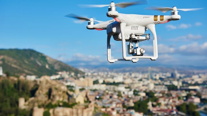 drones cause car accidents