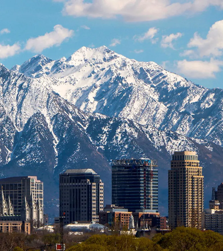 Salt Lake City skyline