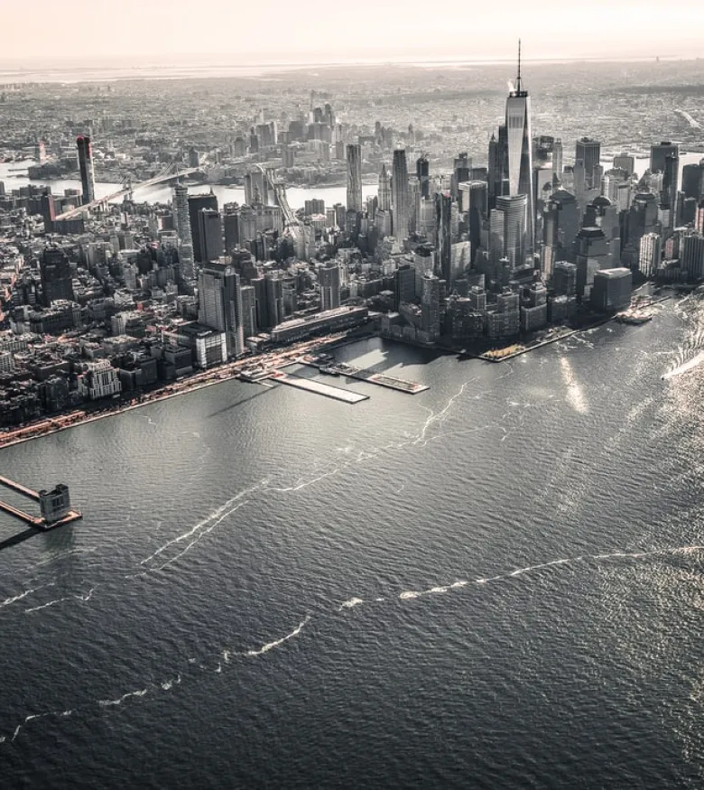 Death From Car Wreck in New York City - NYC skyline