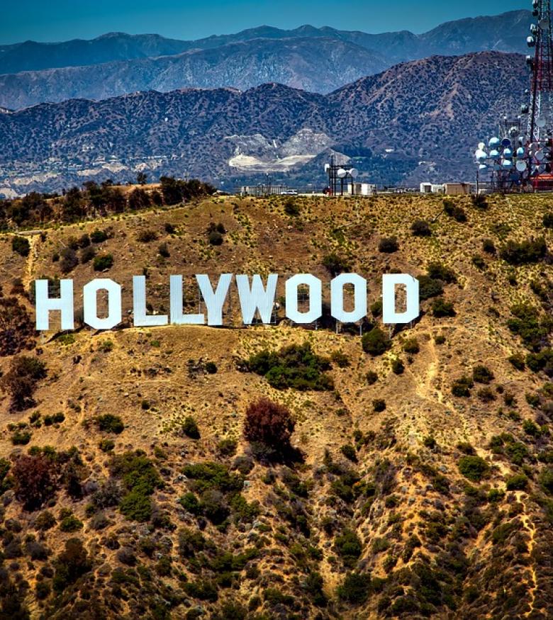 Death From a Car Wreck in Los Angeles - hollywood sign