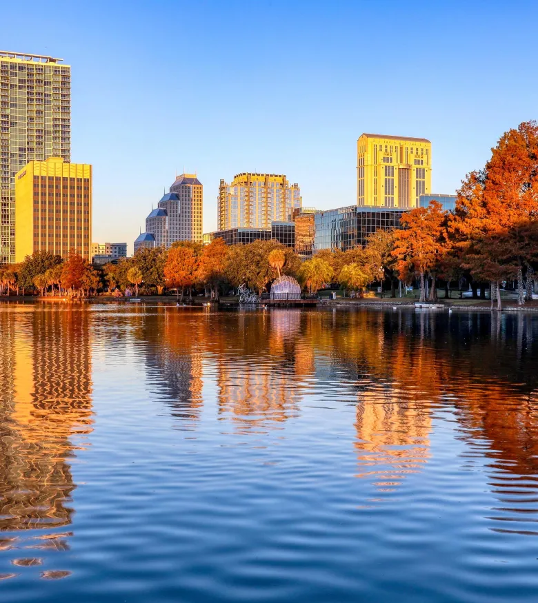 Orlando lake view