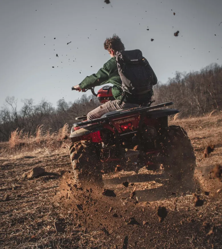 ATV Accident Attorneys in Memphis, TN - Riding an ATV in the dirt