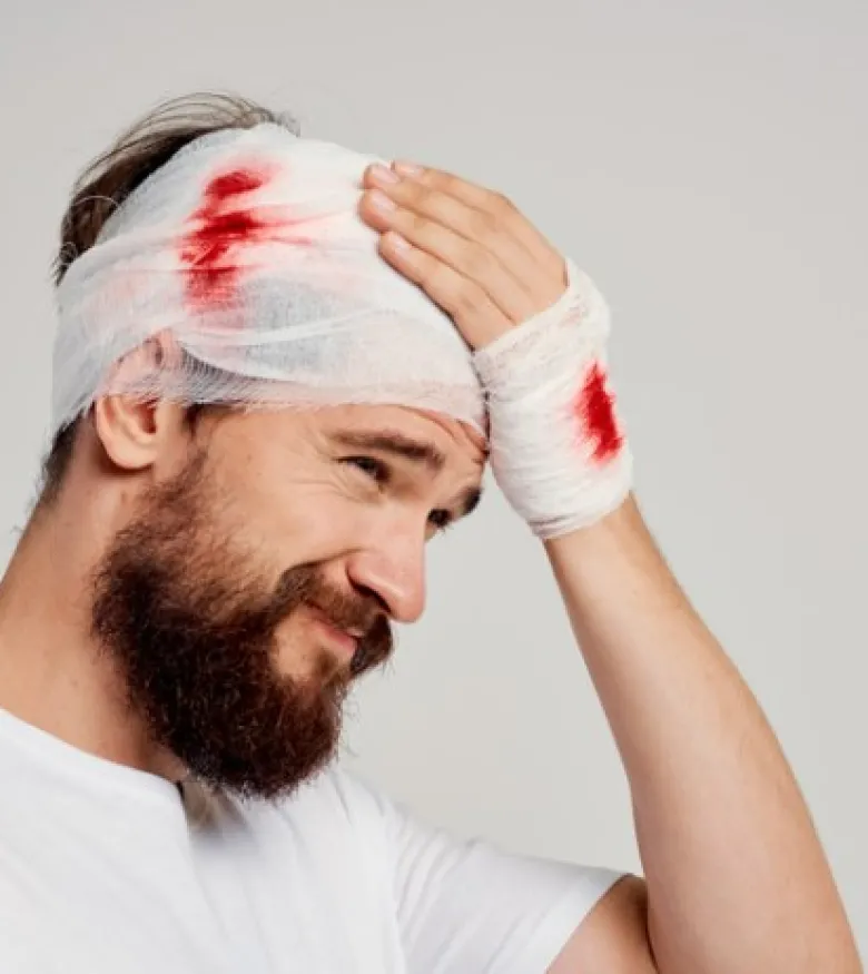 Where Can I Find Brain Injury Lawyers in Big Pine Key, Florida - Man with Head Trauma